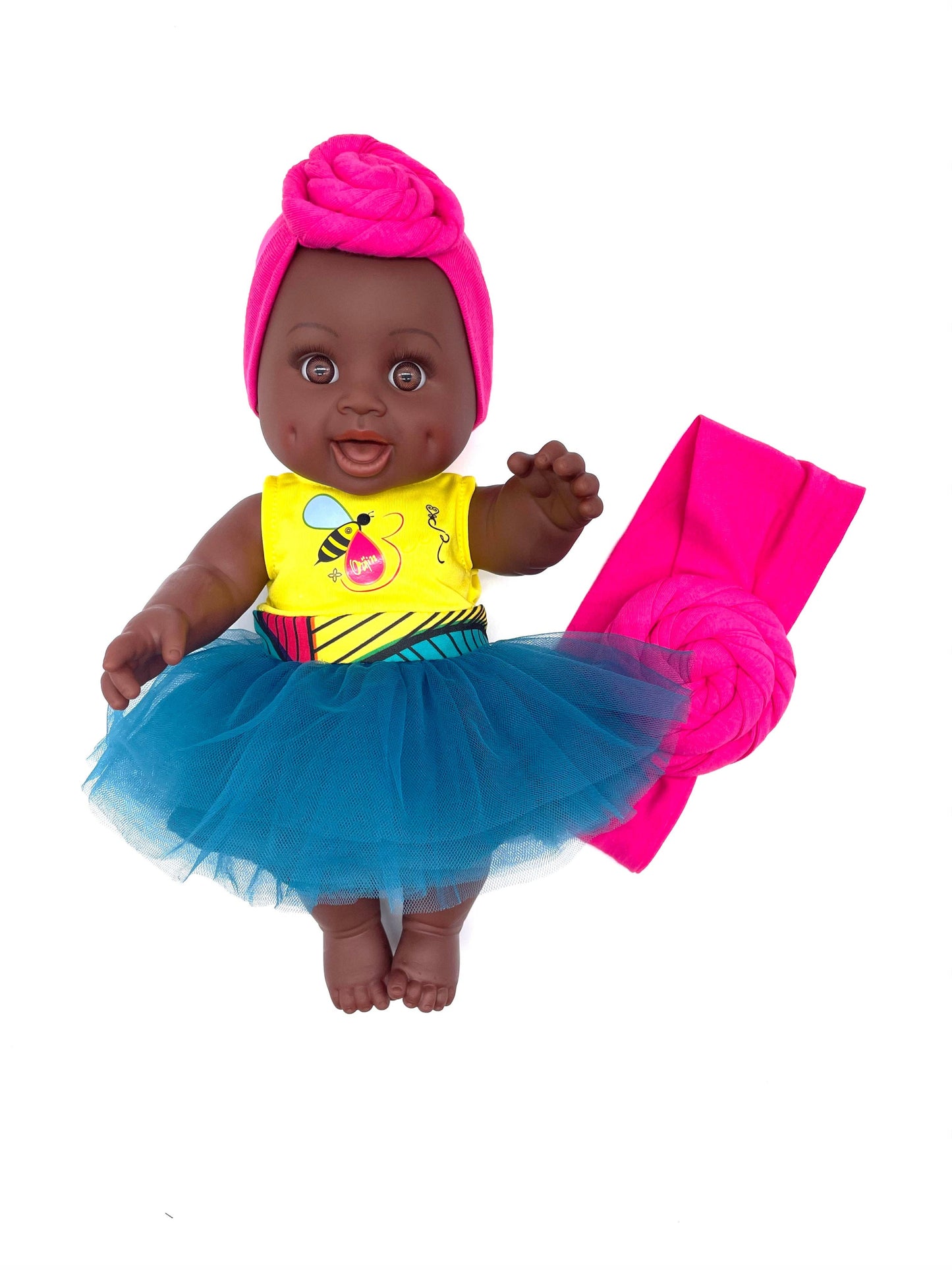 Melanin Joy Bee Black Baby Doll