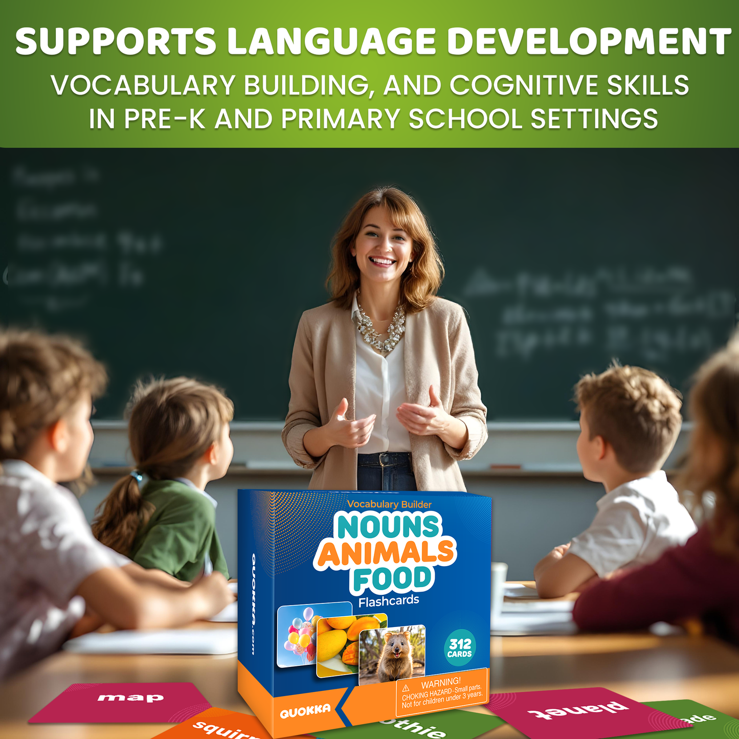 Flash Cards for Vocabulary Building | 312 cards