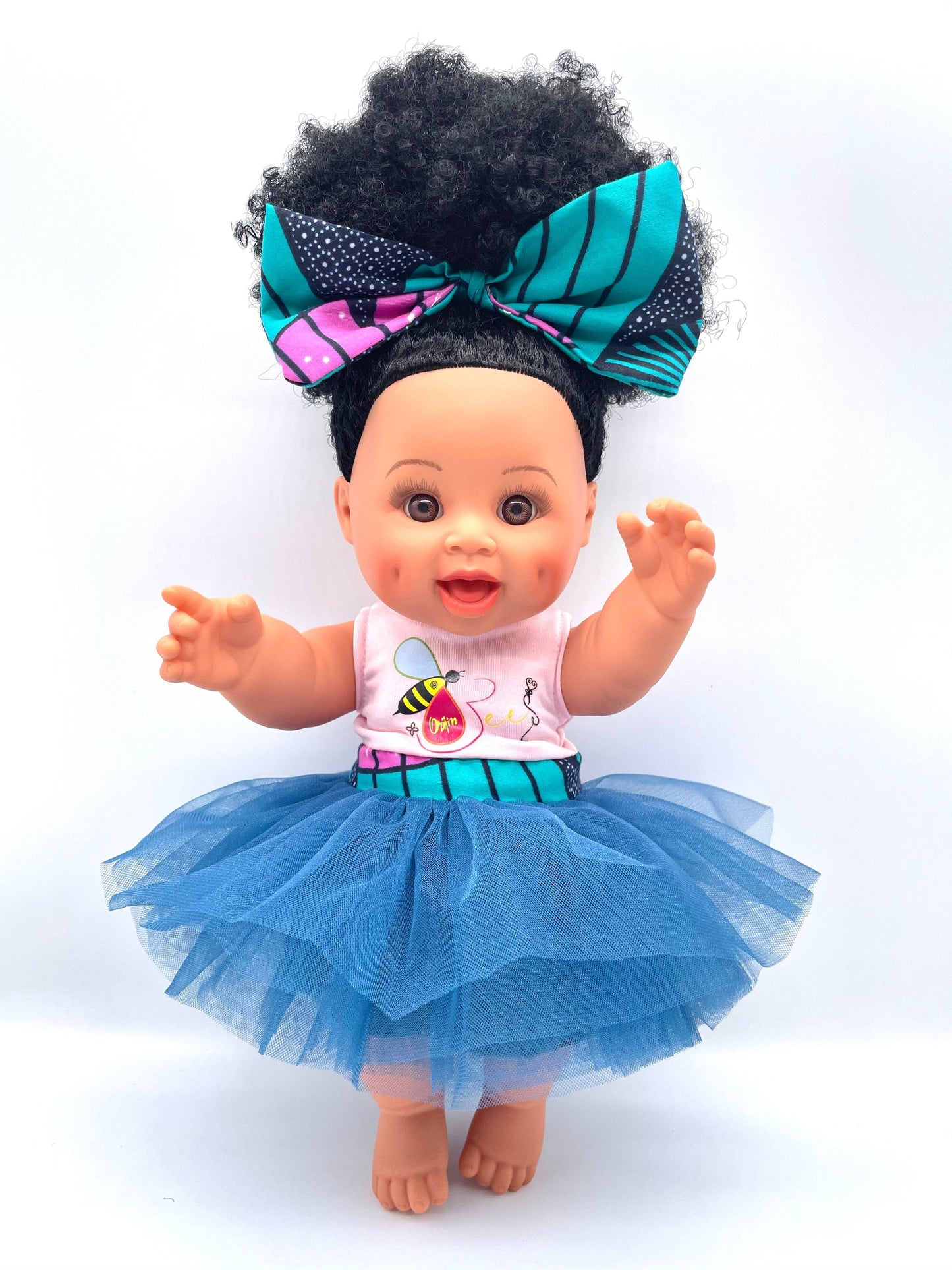 Natural Puffy Baby Bee Doll