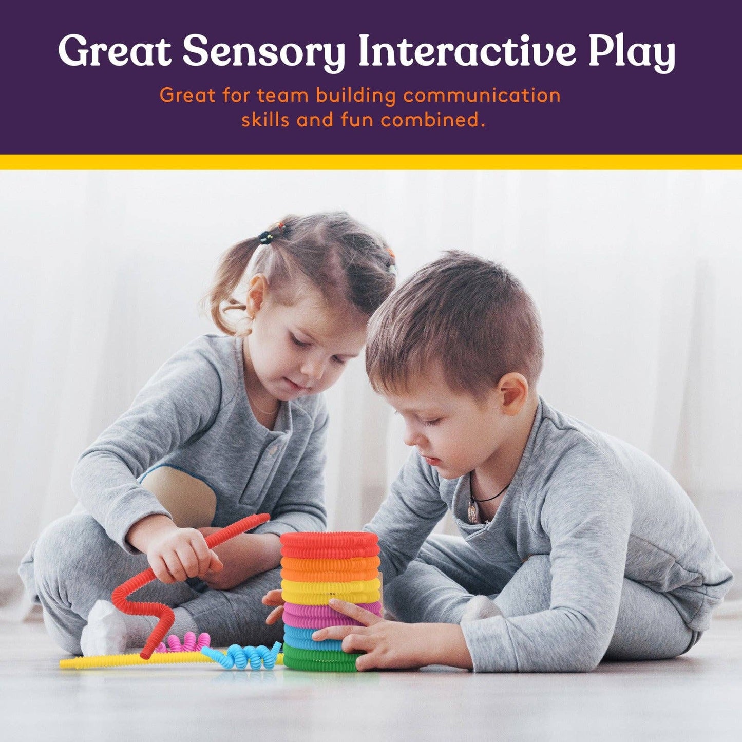 Mini Pop Tubes (Multi-Color): 30 Pack