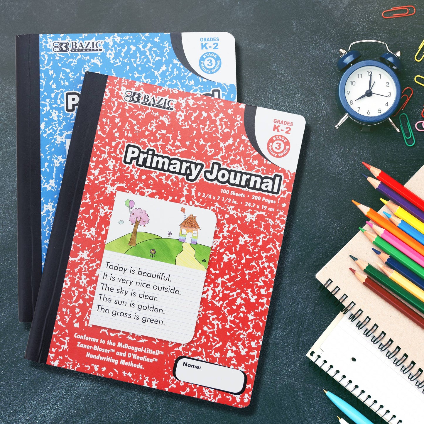 Composition Book Primary Journal Marble 100 Ct