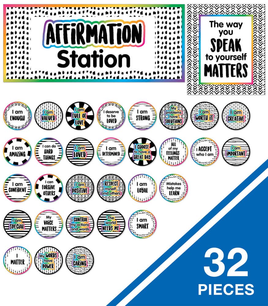 Affirmation Station Bulletin Board Set