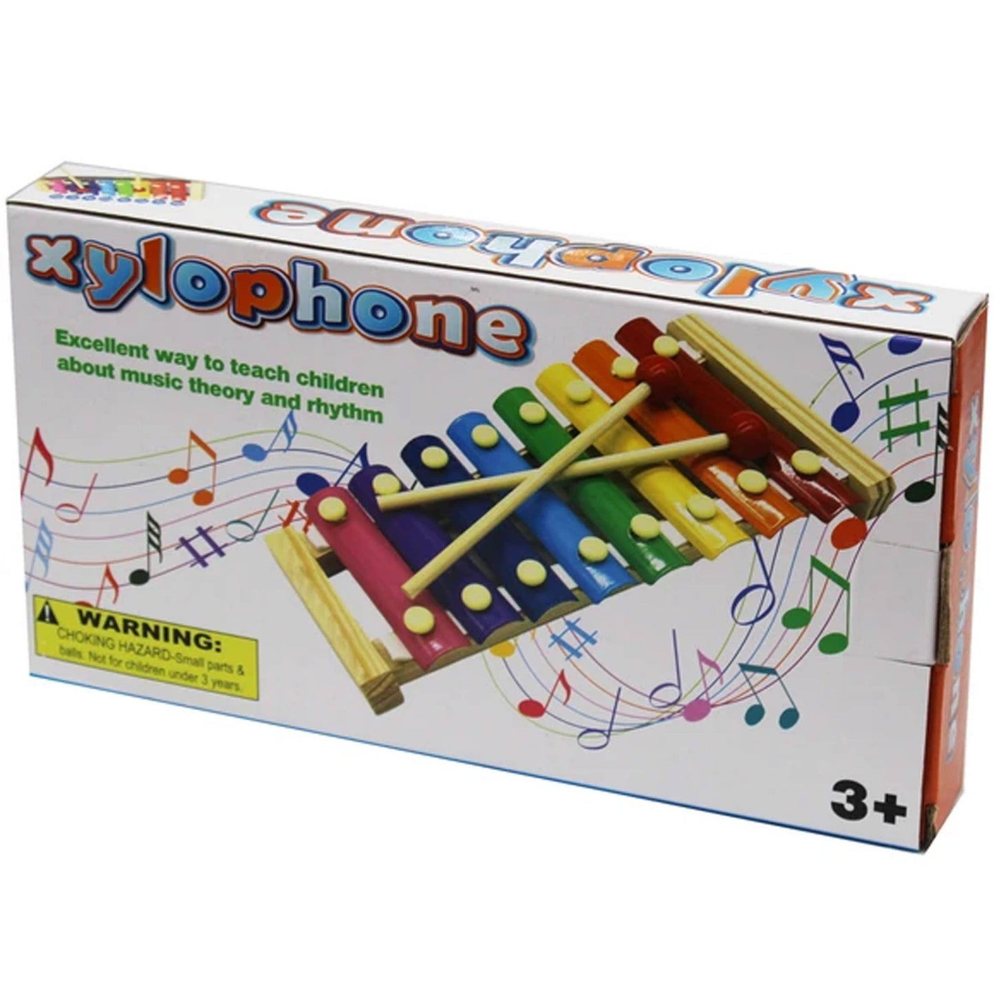 Rainbow Xylophone Instrument with Sticks
