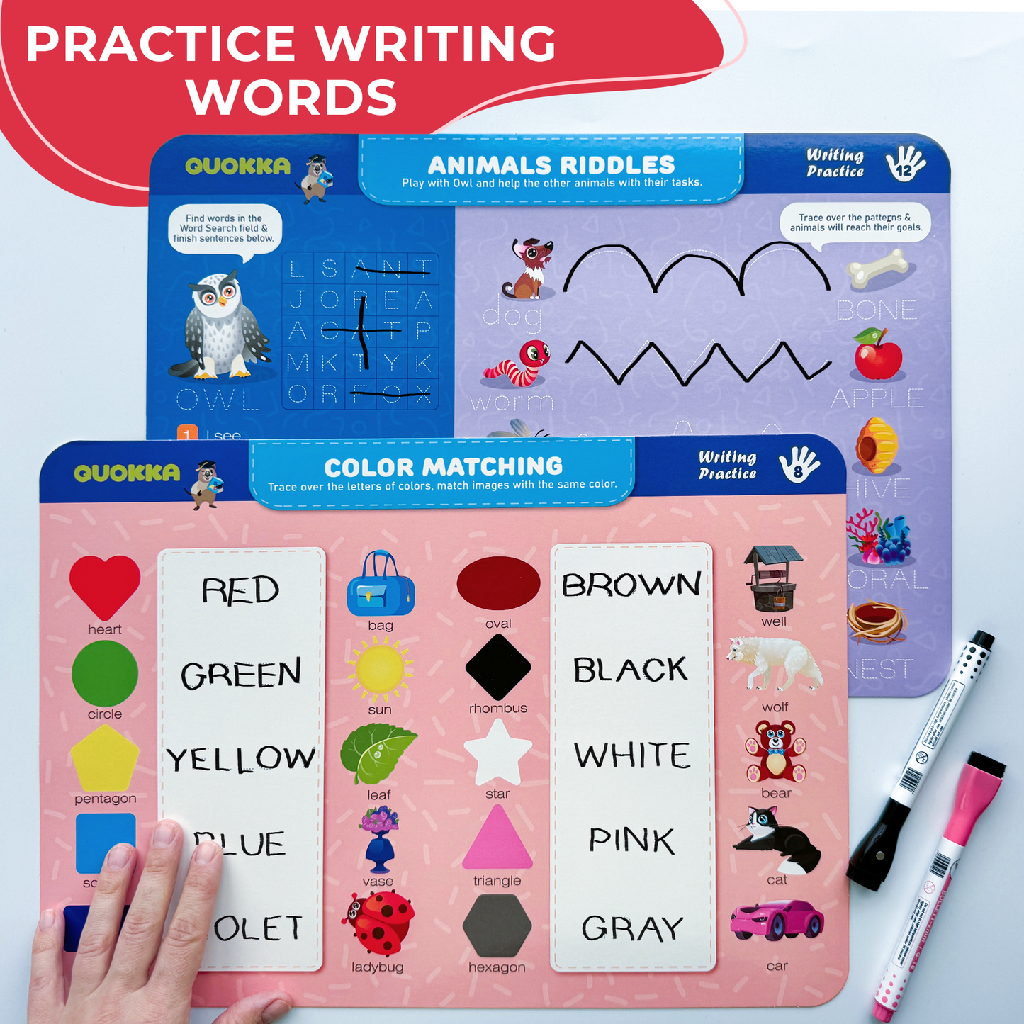 Busy Book Handwriting | ABC & Words