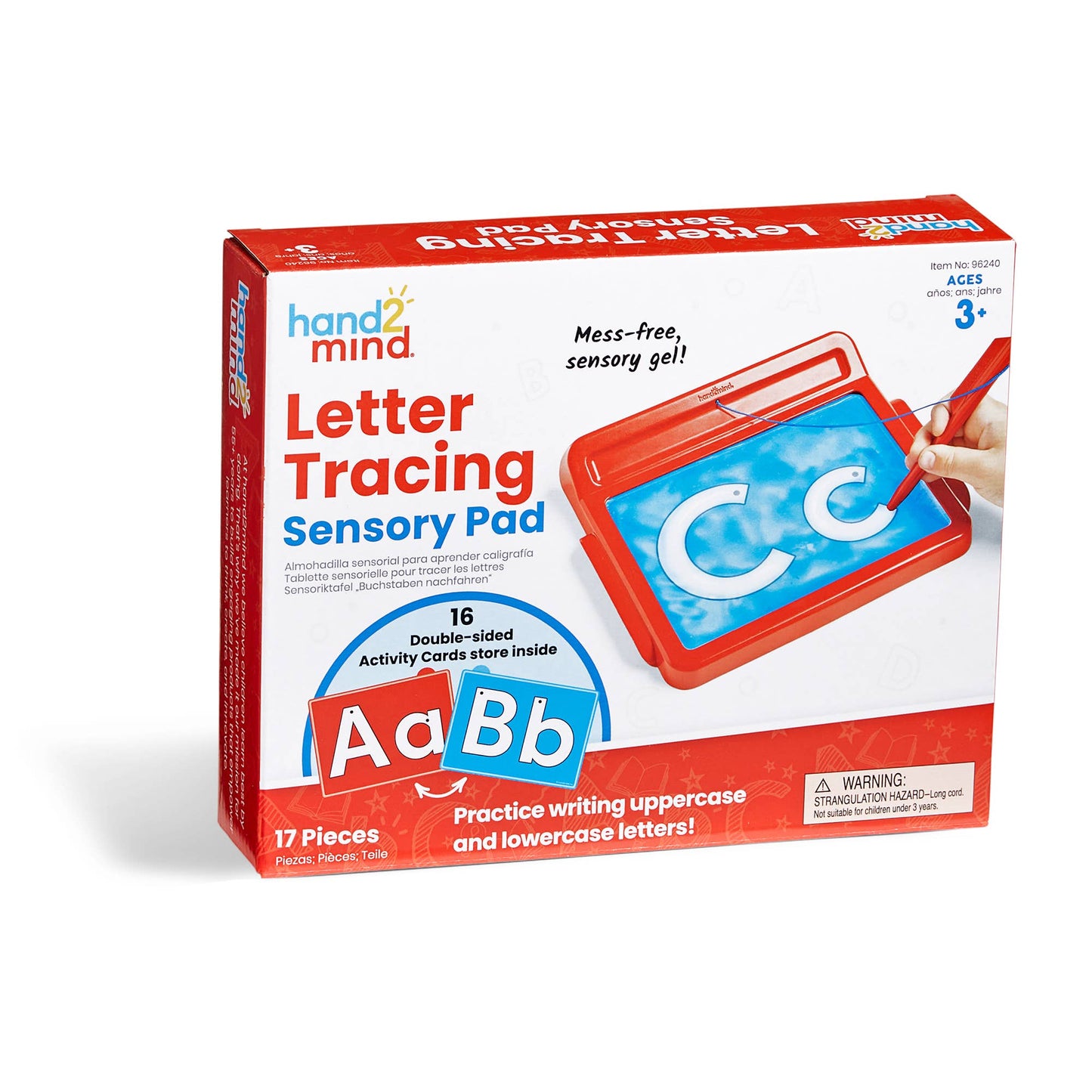 Letter Tracing Sensory Pad