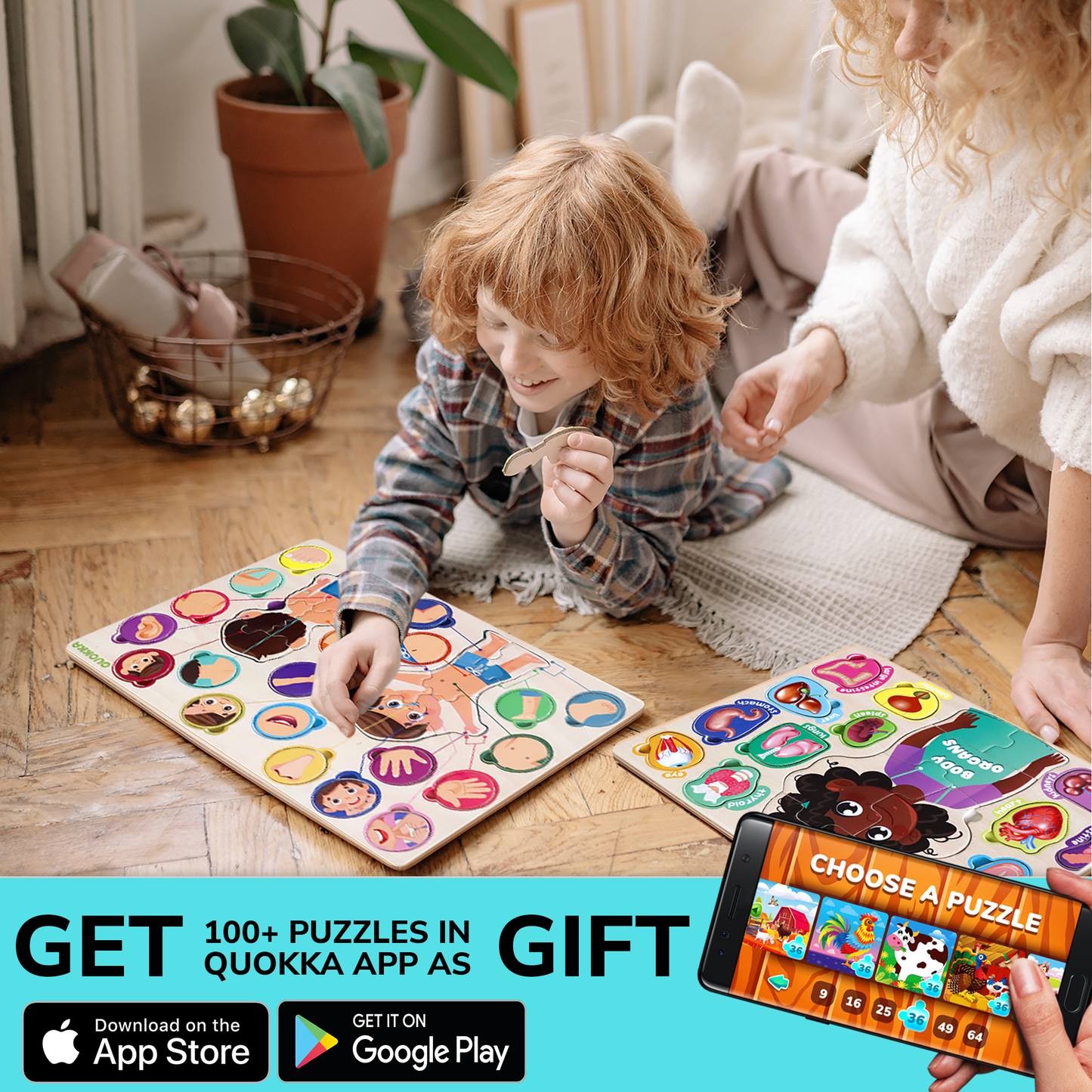 Learn Human Body | Montessori puzzles