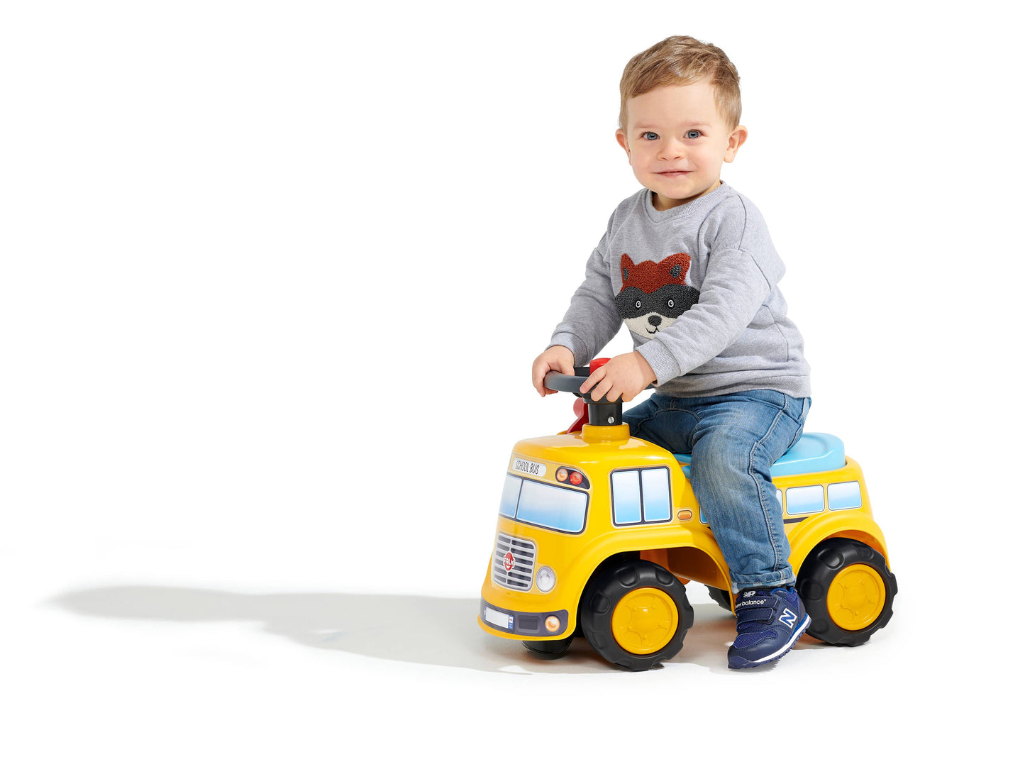 School Bus, Ride-on Vehicle Toy, W/ opening seat 1-3Y FA704