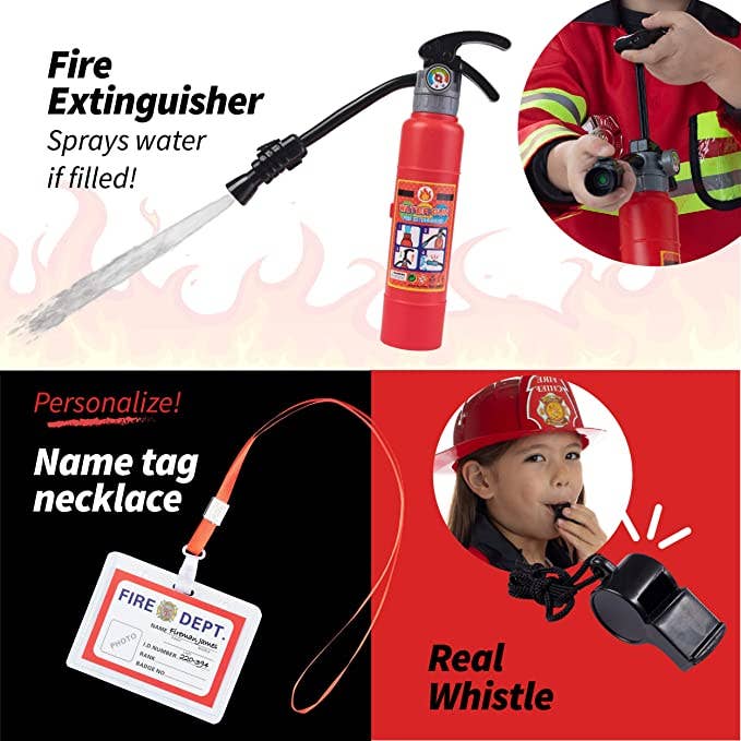 DELUXE FIREMAN COSTUME