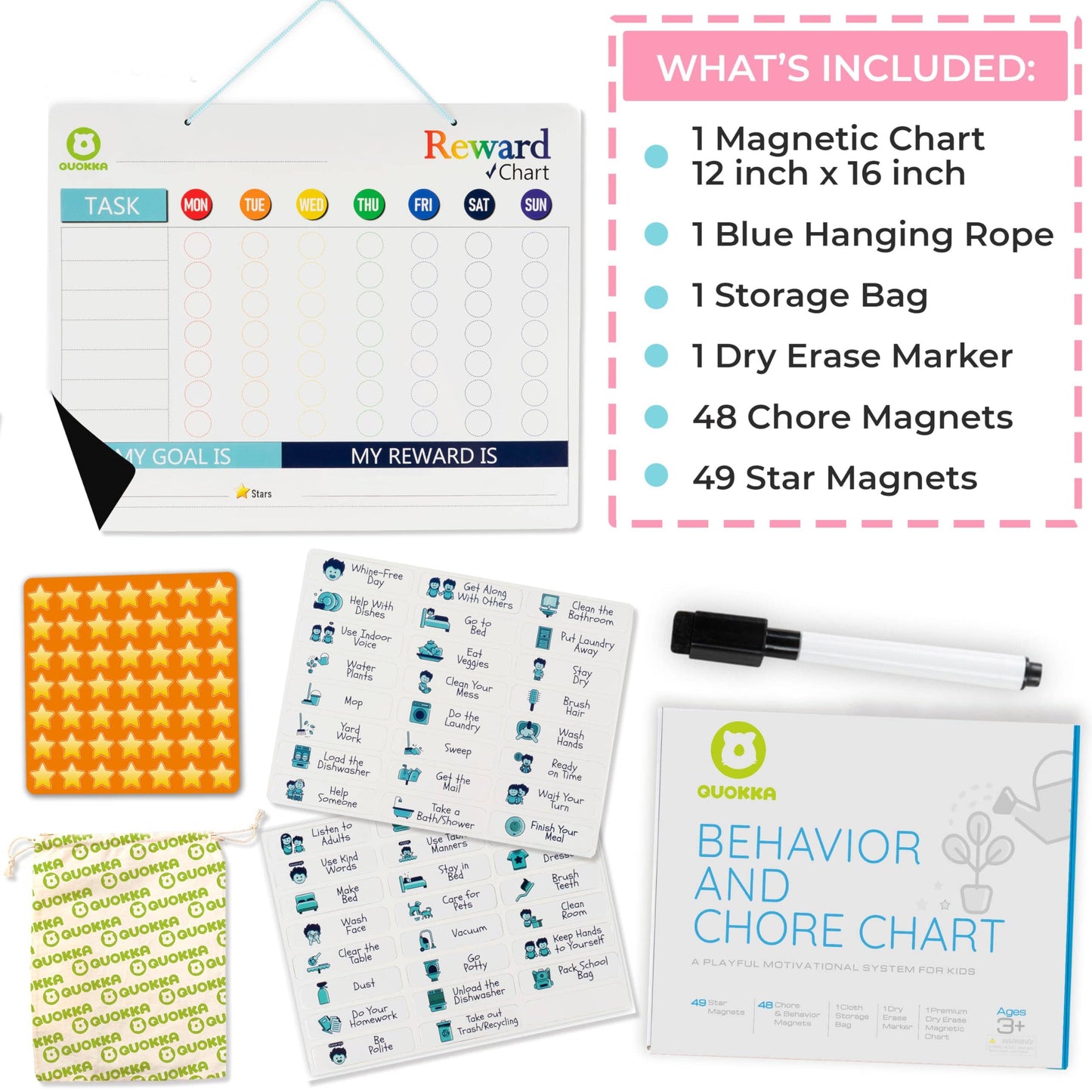 Behavior Reward Chart for Kids