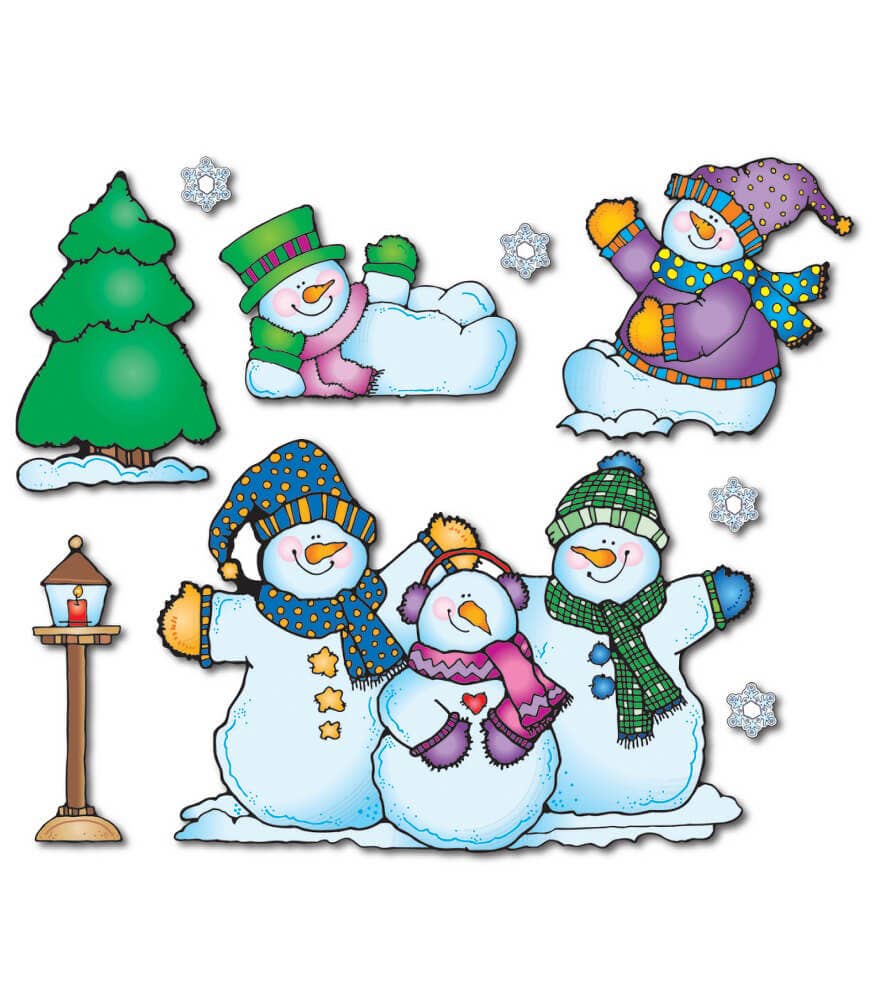 Snow Pals Bulletin Board Set