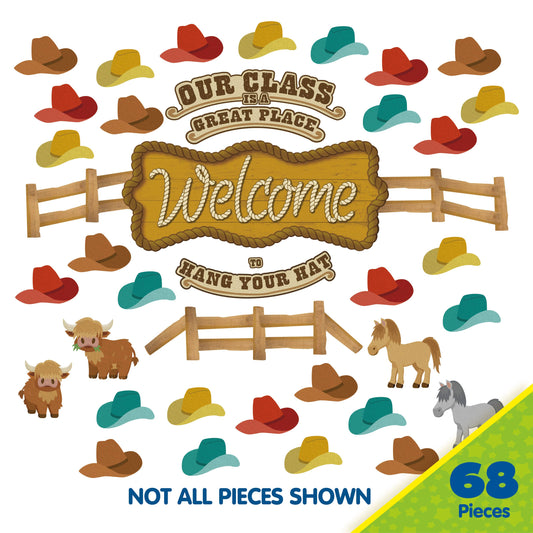 Wild Wild Classroom Welcome Bulletin Board Set