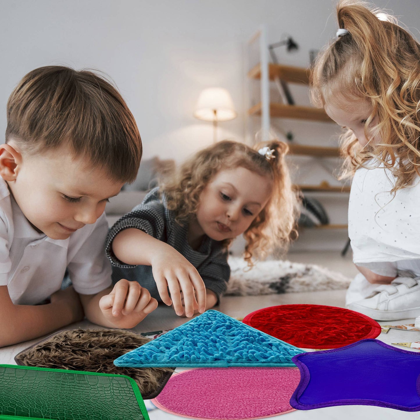 Shapes & Texture Sensory Toys for Kids | 8 pieces