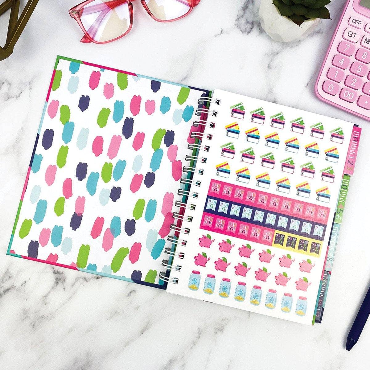 NEW! Budgeting Bundle | Budget Binder™ Planner + Accessories: Speckles Bundle