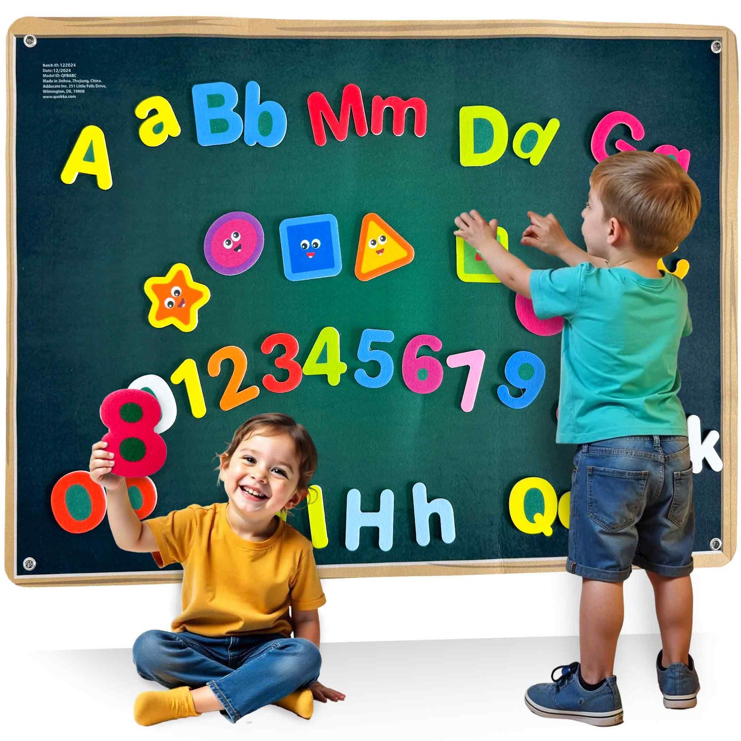 ABC Felt Board for Kids | Educational Flannel Toy