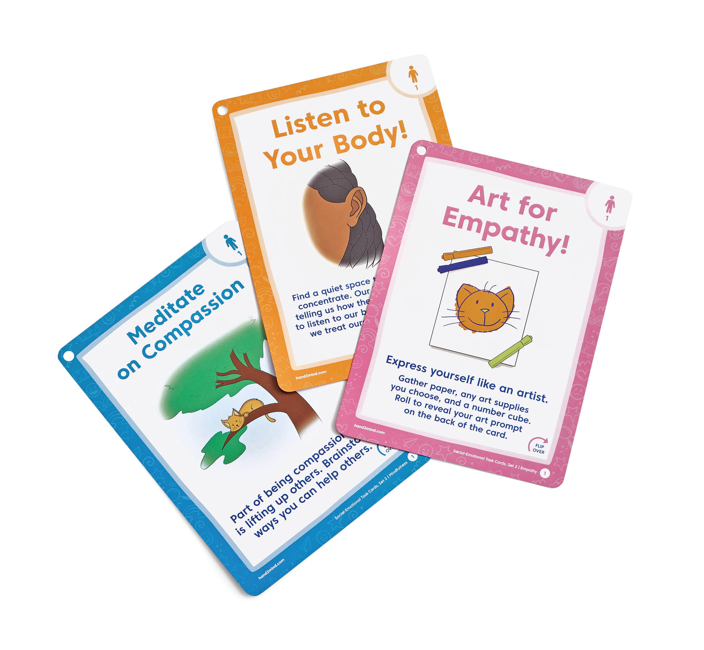 Social-emotional Task Cards, Ages 8+