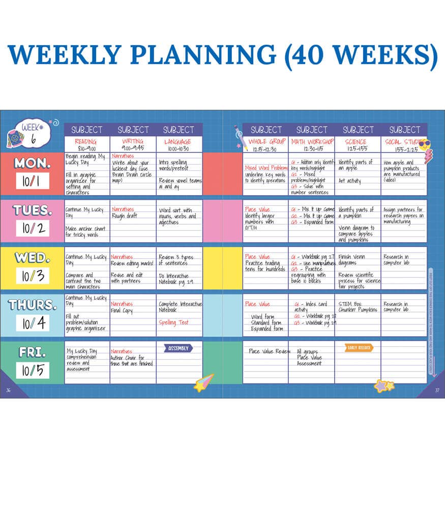 We Stick Together Teacher Planner