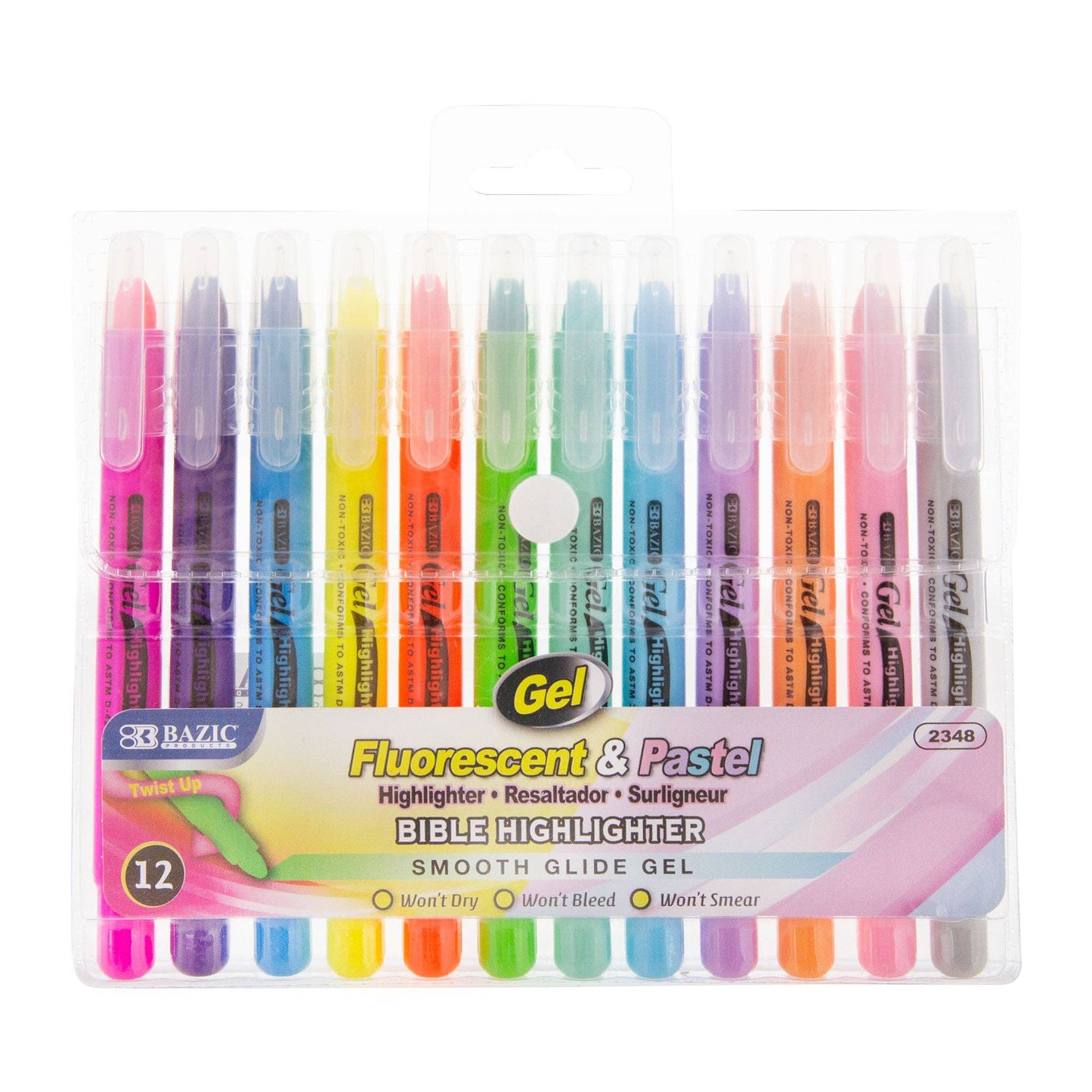 Gel Highlighter 12 Color