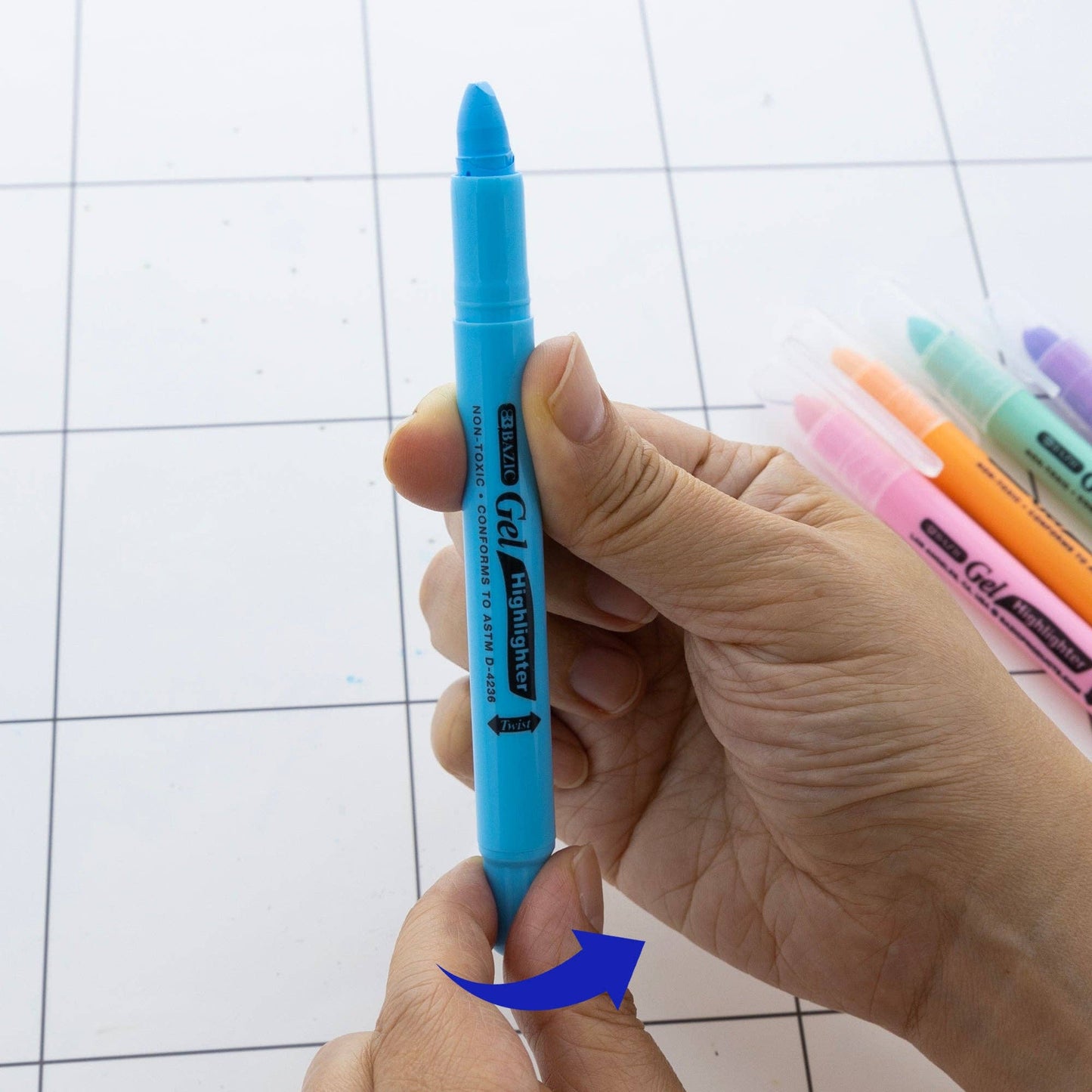 Gel Highlighter 12 Color