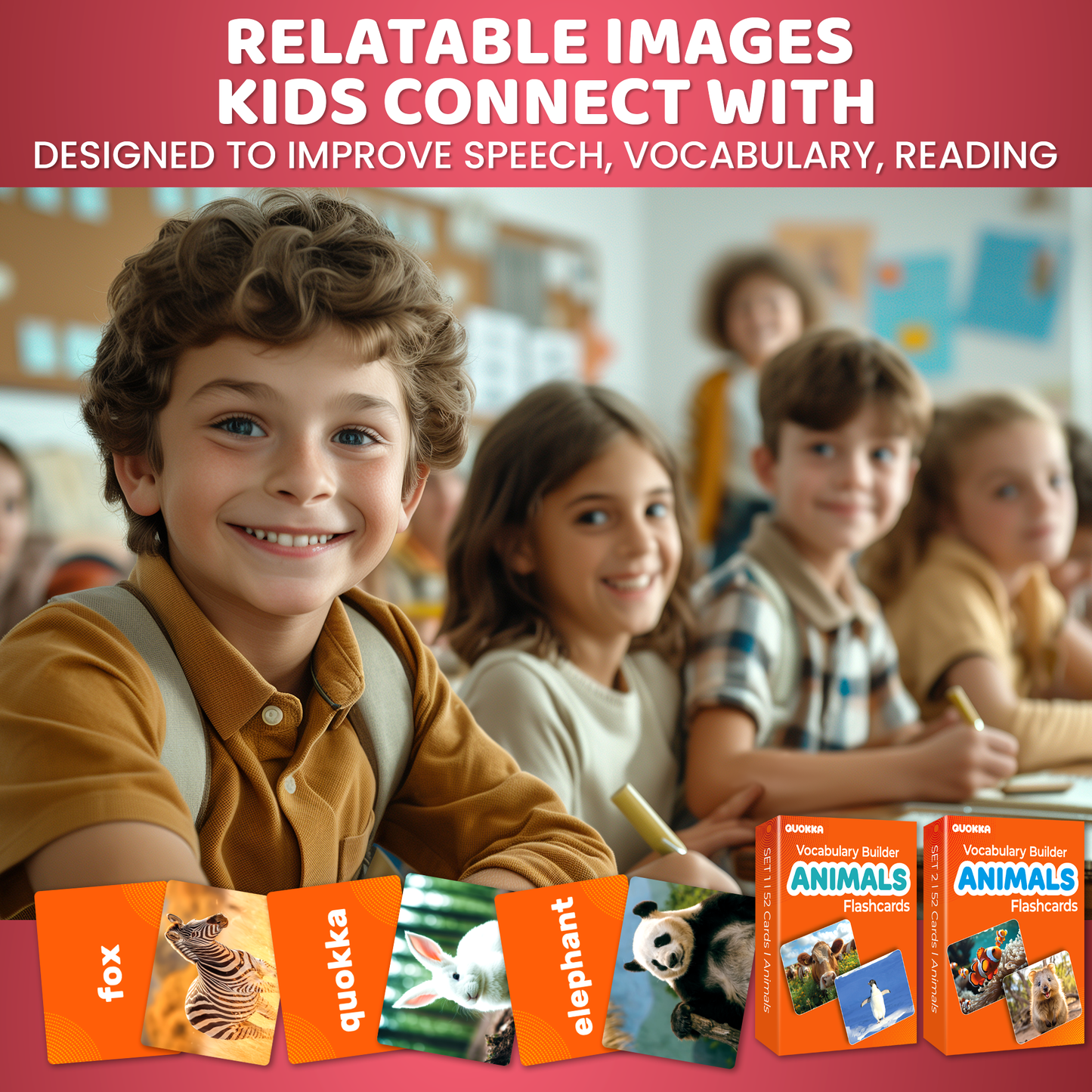 Flash Cards Age 5+ for Speech Therapy | Animals