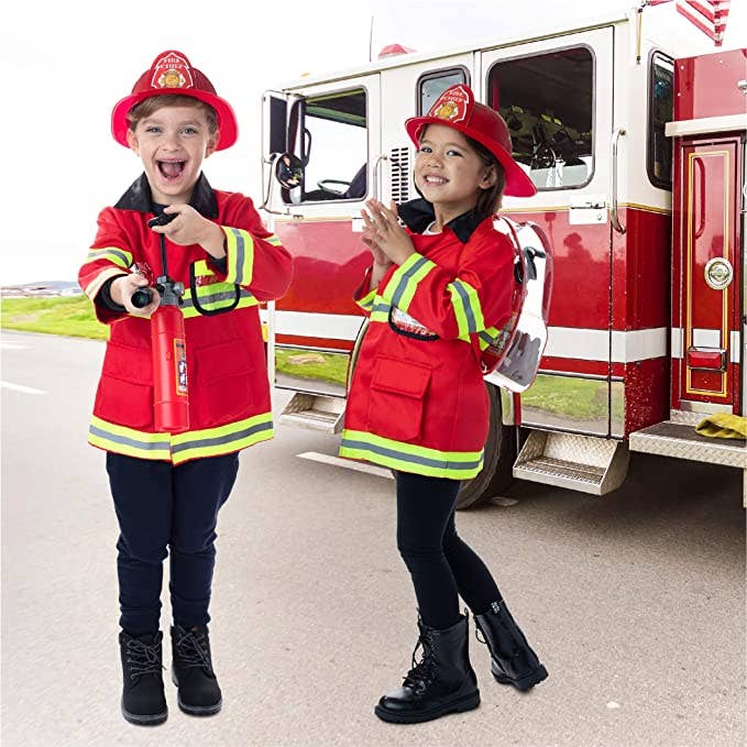 DELUXE FIREMAN COSTUME