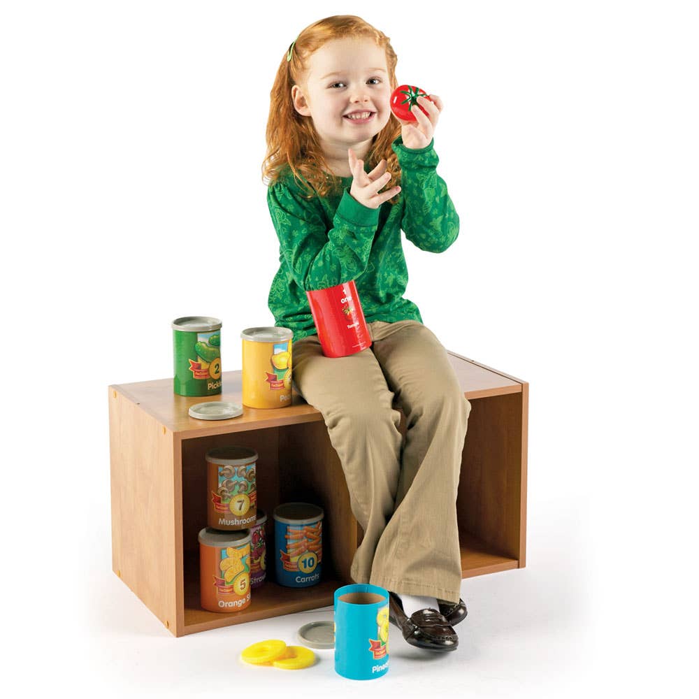 1 to 10 Counting Cans