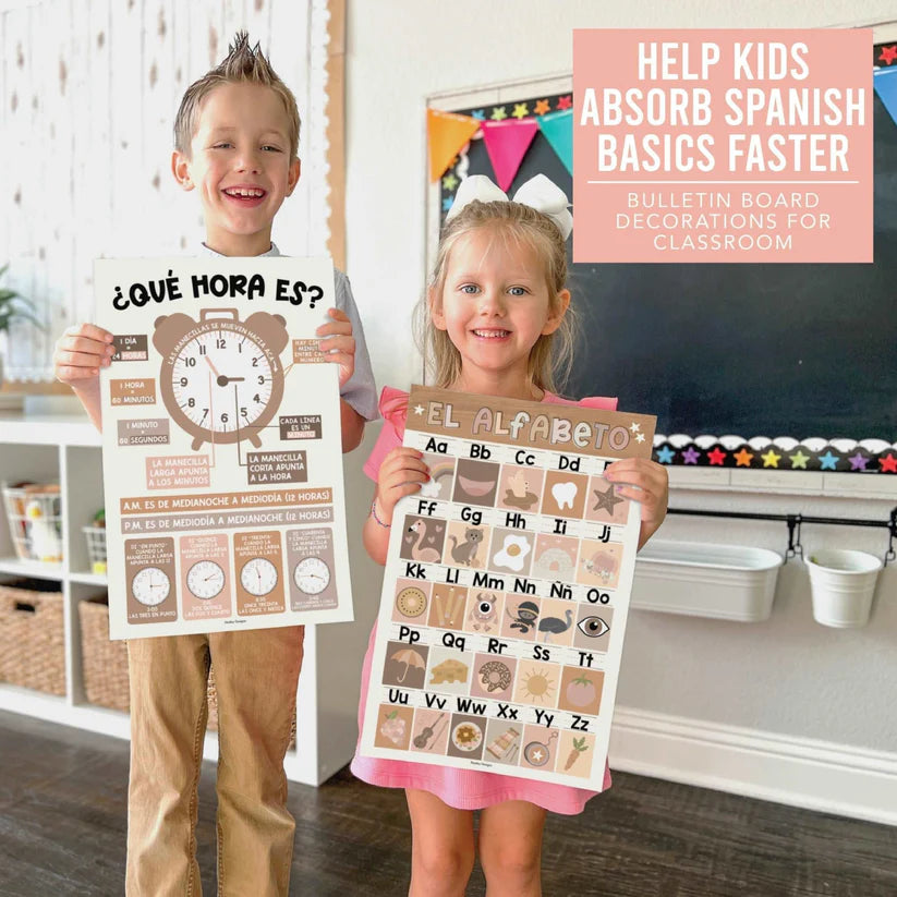 Hadley Designs Spanish Posters | Set of 12 |