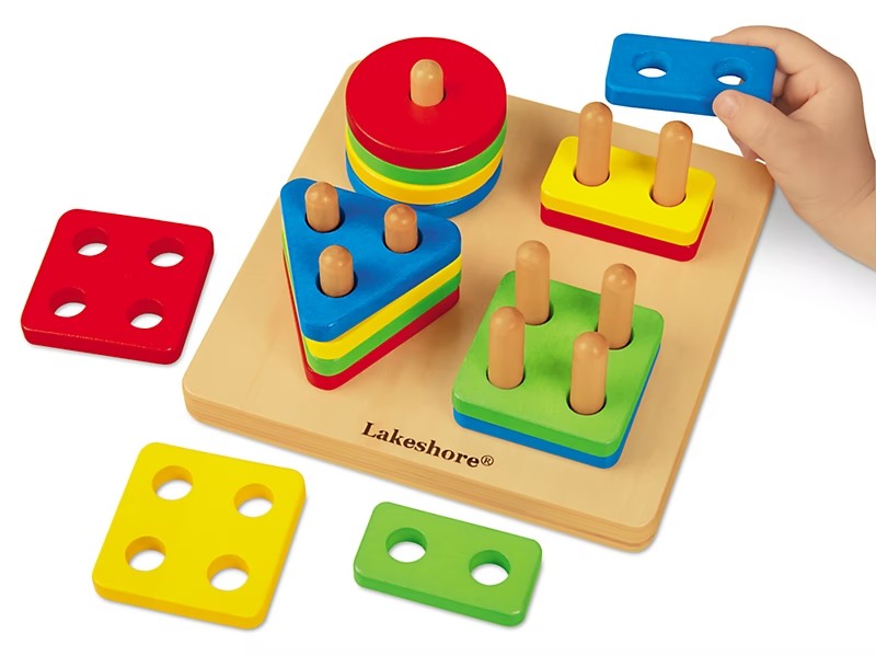 Sort-A-Shape Activity Board