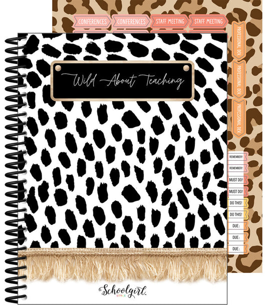 Simply Safari Teacher Planner Paperback
