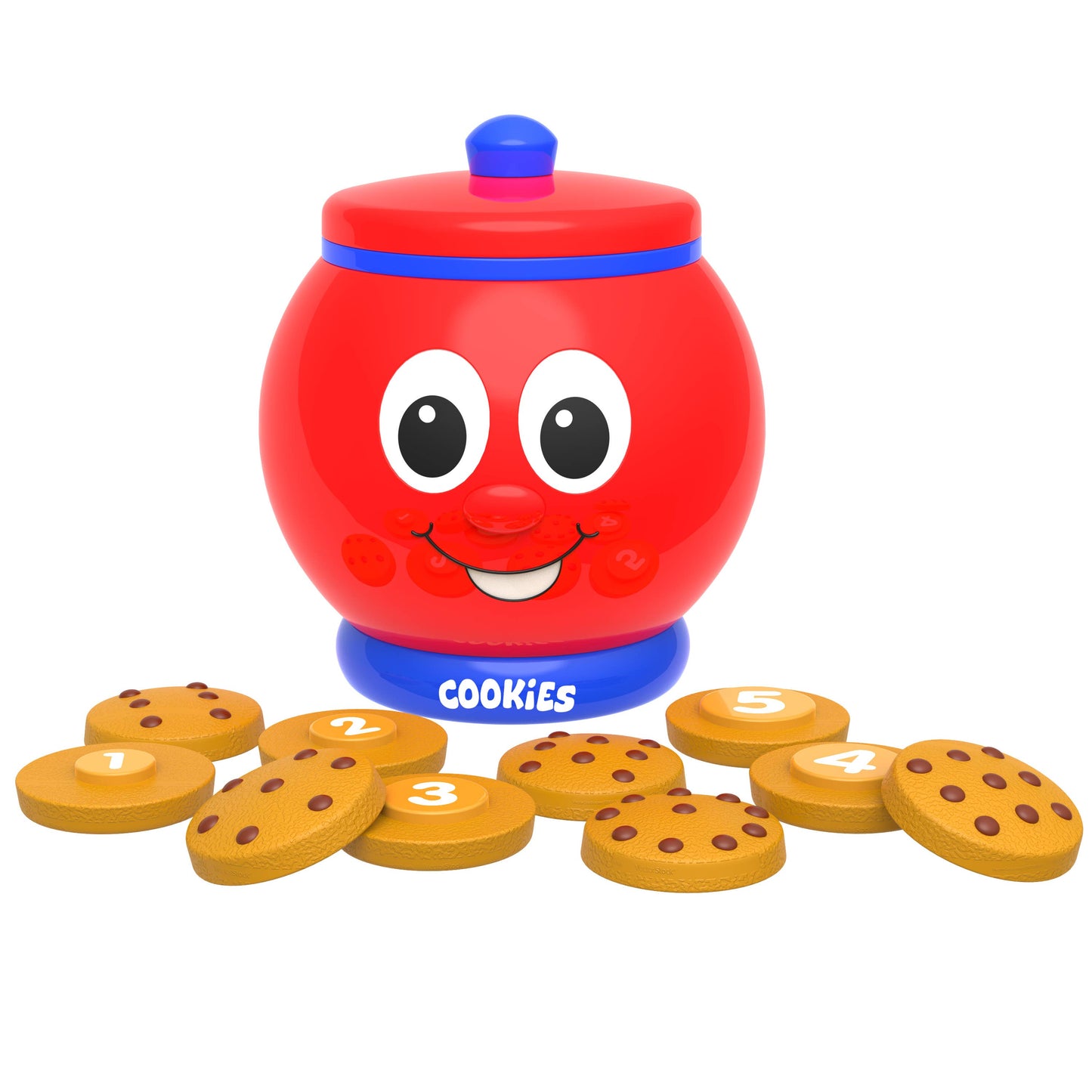 Learn With Me – Count & Learn Cookie Jar: Plastic