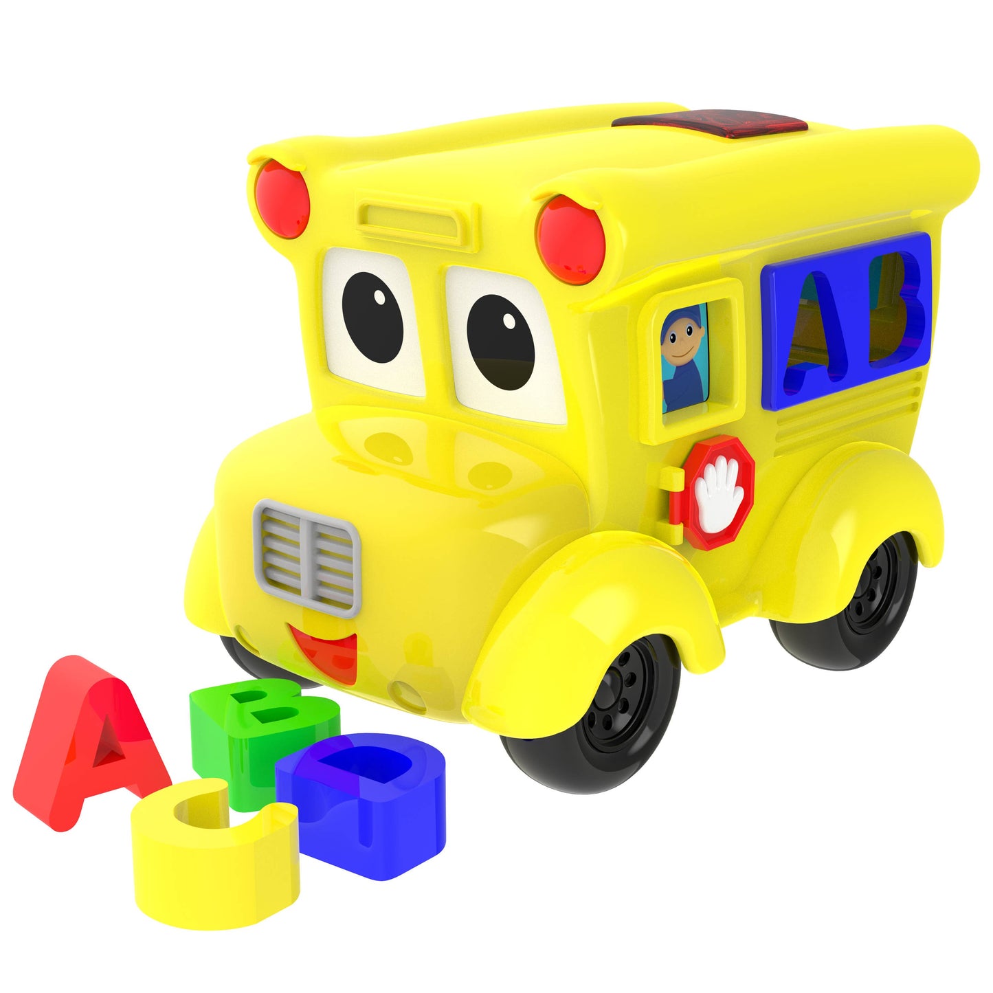 Talking Shape Sorter - Letterland Schoolbus: Plastic