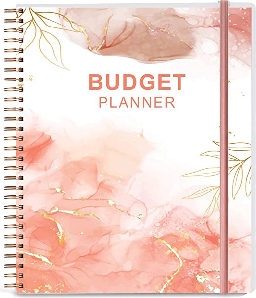 Budget Planner & Monthly Bill Organizer with Pockets
