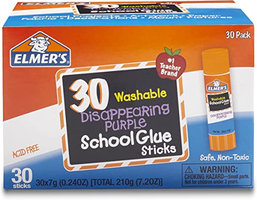 Elmer's Glue, Washable( 1 Glue Stick )