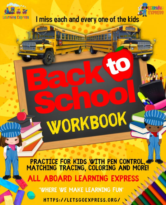 Back to School Workbook