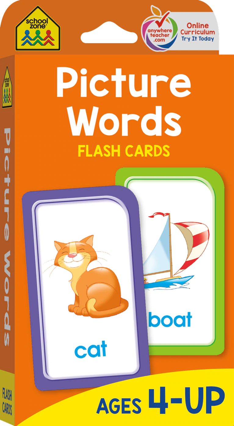 Picture Words Flash Cards