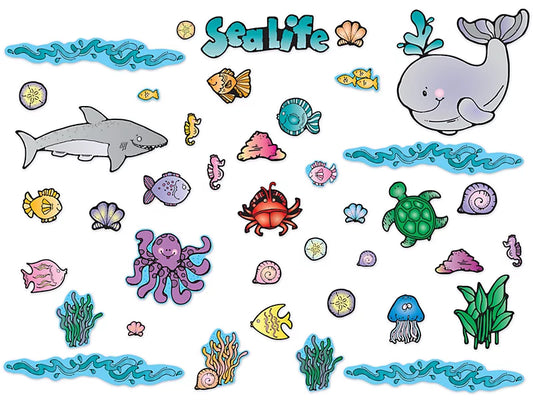 Sea Life Bulletin Board Set