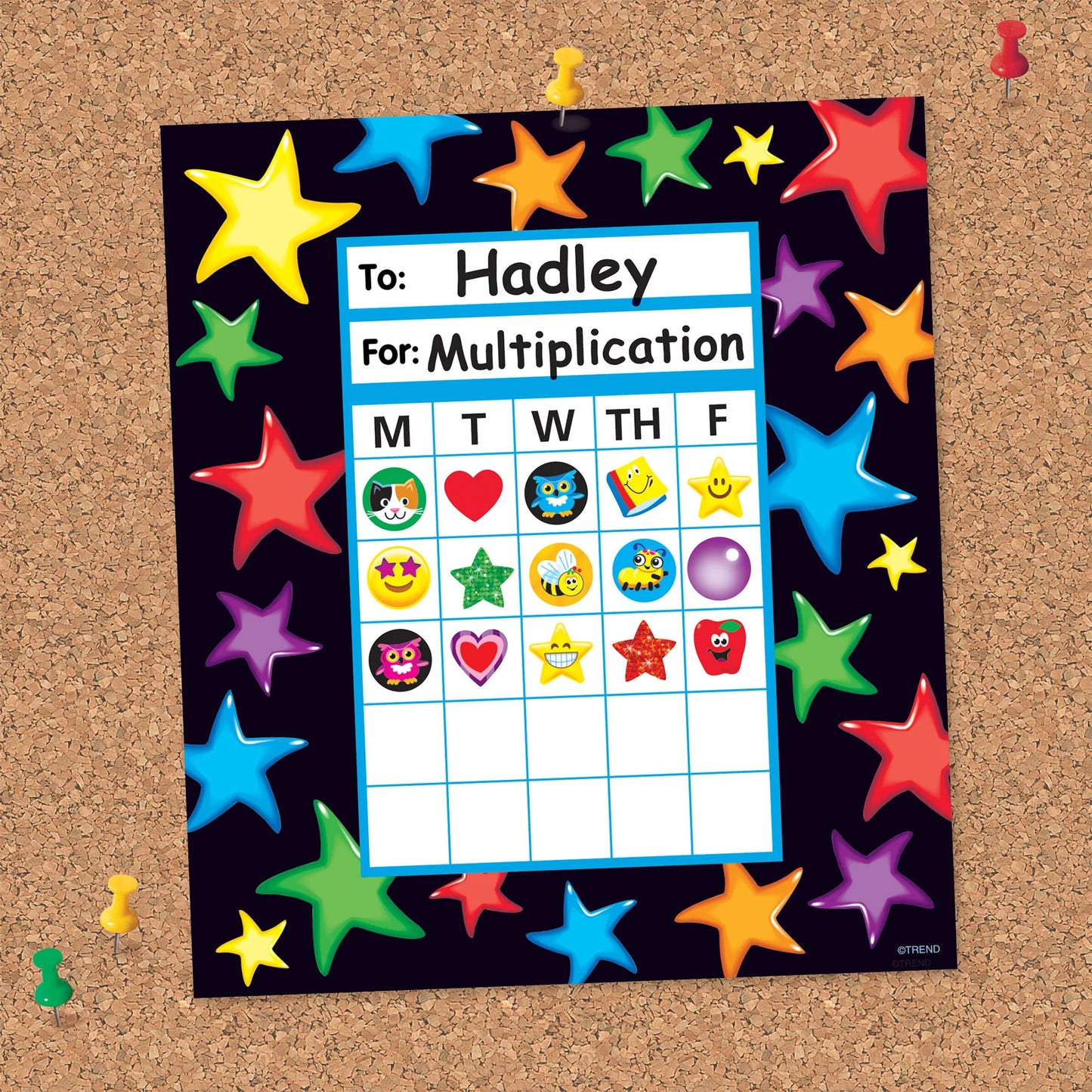 Gel Stars Incentive Pad