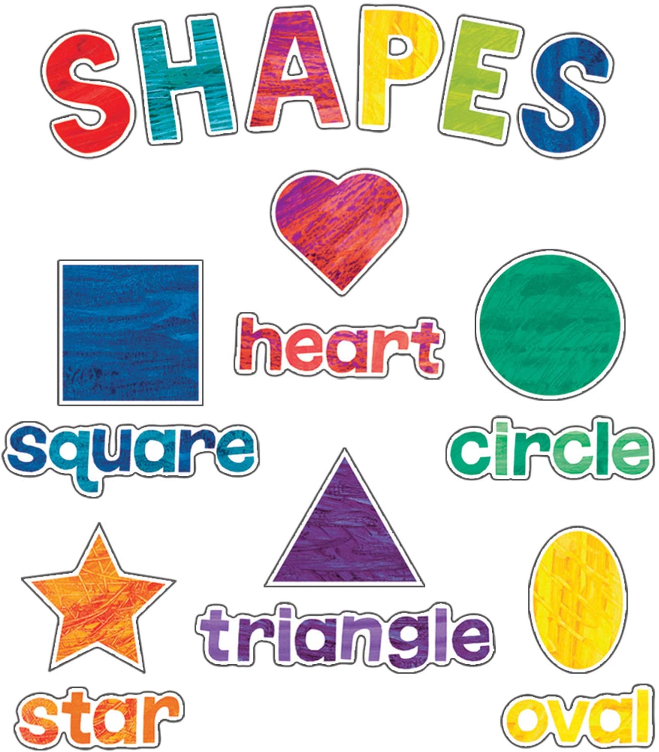 Shapes Mini Bulletin Board Set