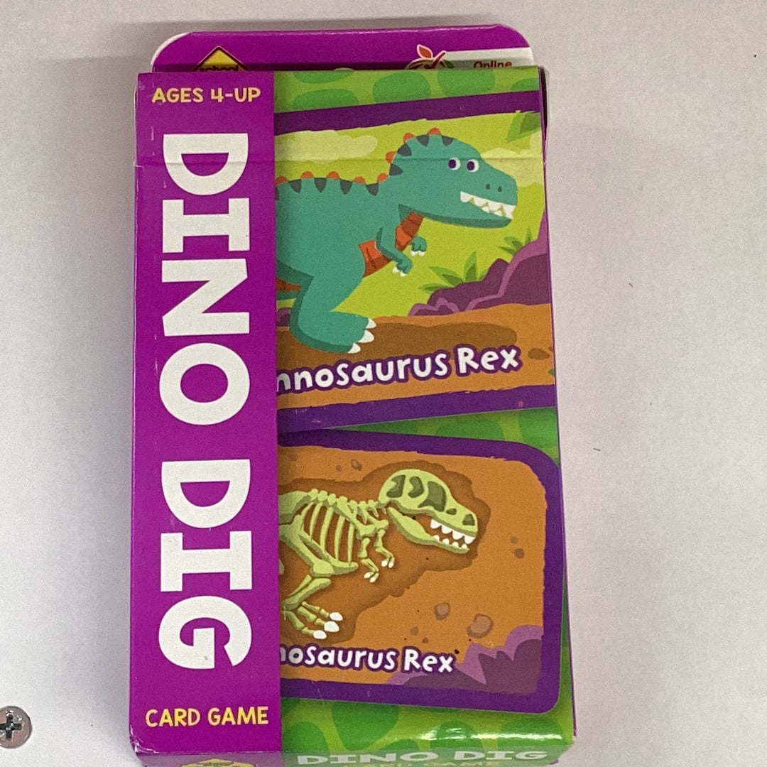 Dino Dig Card Game