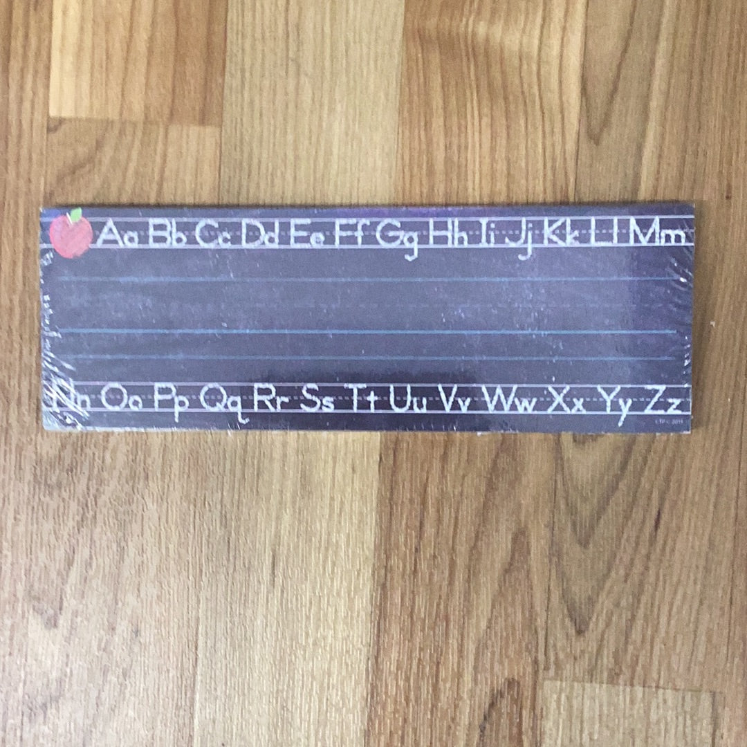 Creative Teaching Press Chalk It Up Alphabet Nameplates n