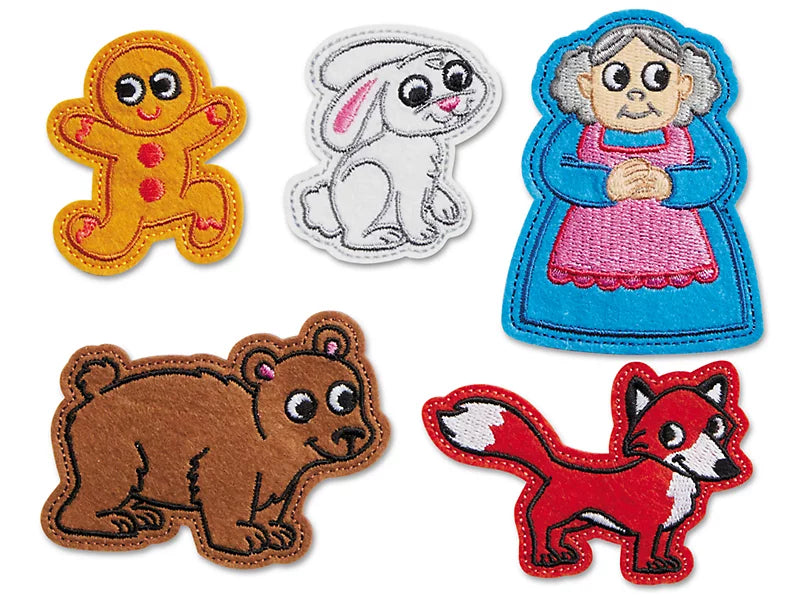 Gingerbread Man Storytelling Puppets