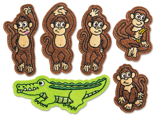 Teasing Mr. Crocodile Storytelling Puppets