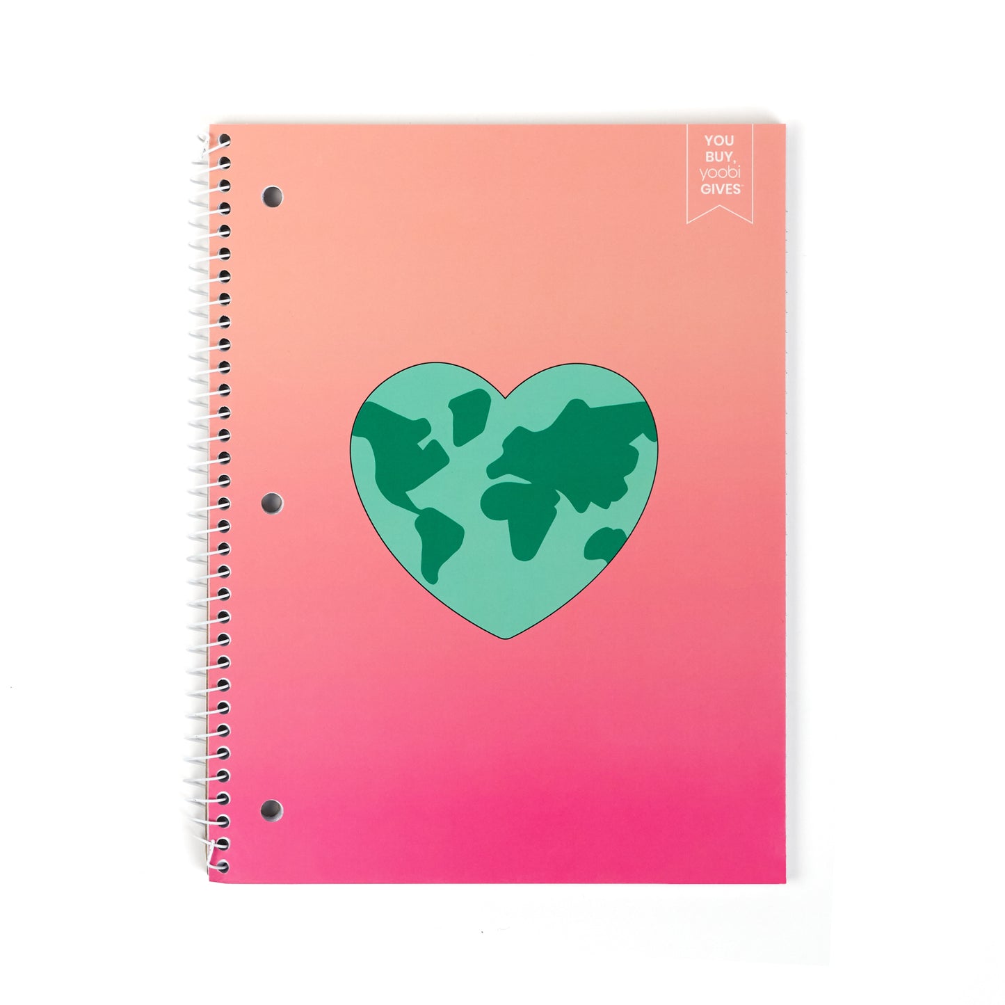 Earth Heart Spiral Notebook