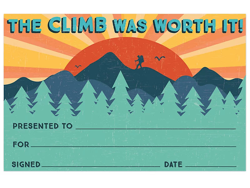 Adventurer the Climb Was Worth It! Awards
