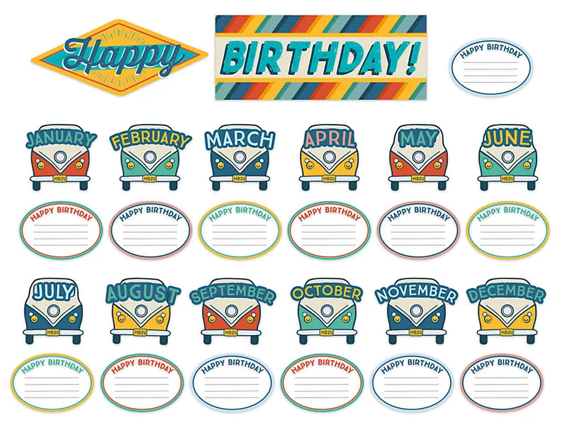 Adventurer Birthday Bulletin Board Set