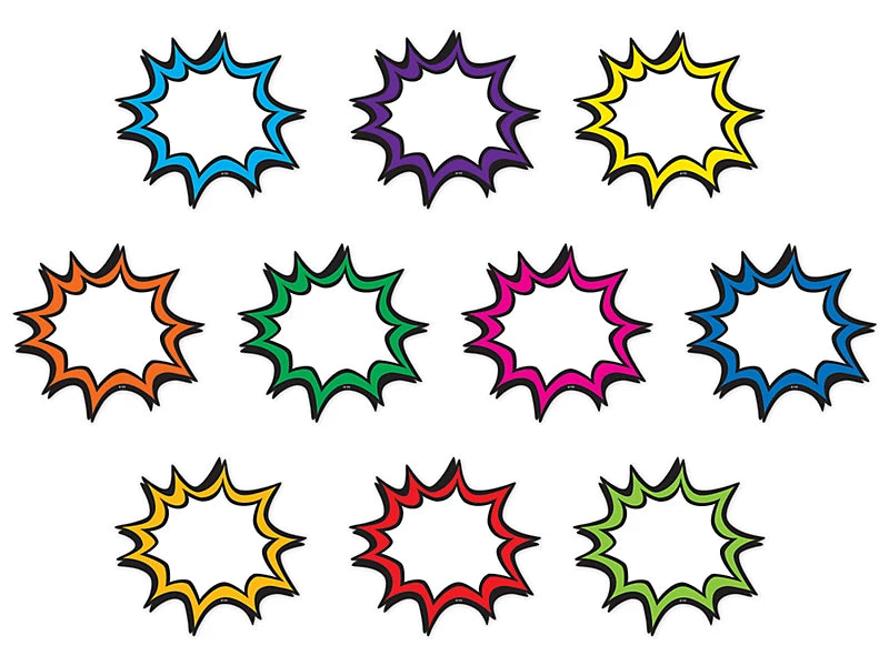 Superhero Burst Accents