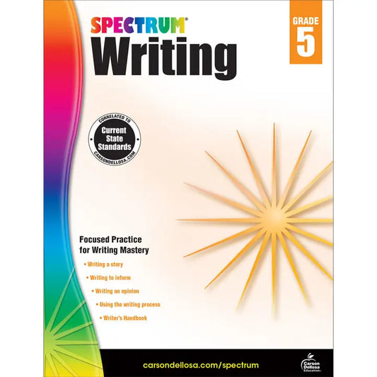 Spectrum Writing, Grade 5