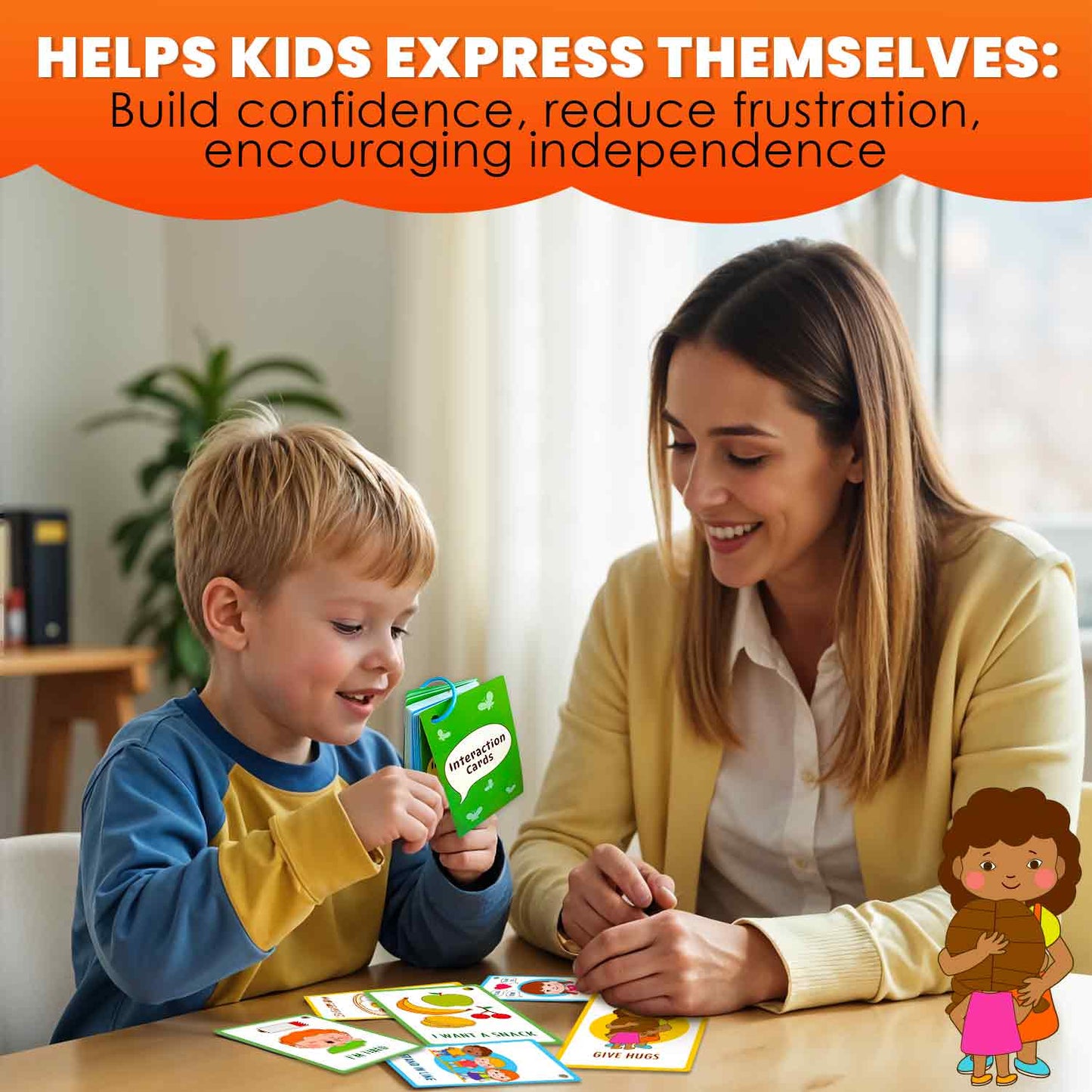 Communication Cards for Kids - Autism Learning Materials