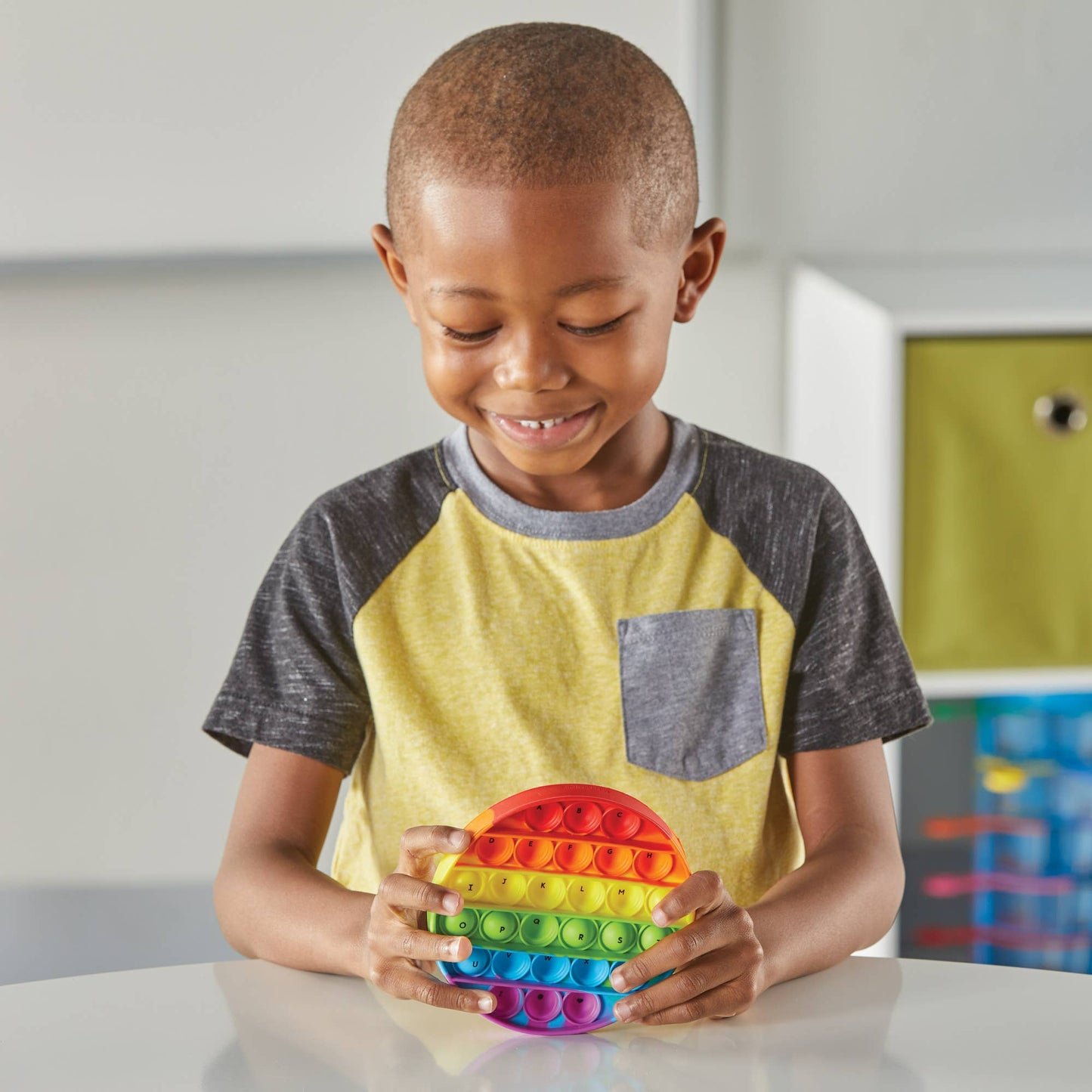 Alphabet Sensory Bubble Poppers, Set of 6