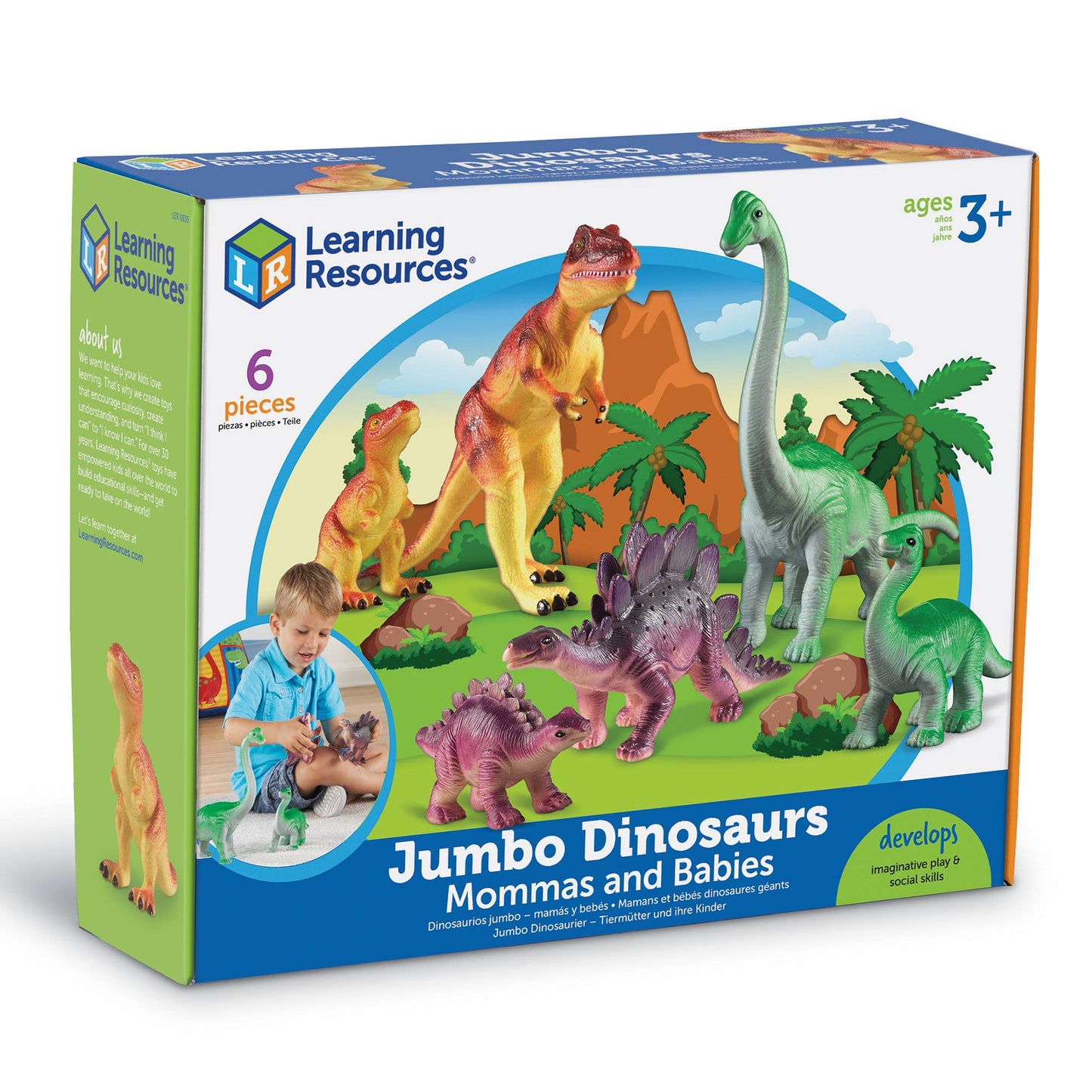 Jumbo Dinosaurs: Mommas and Babies