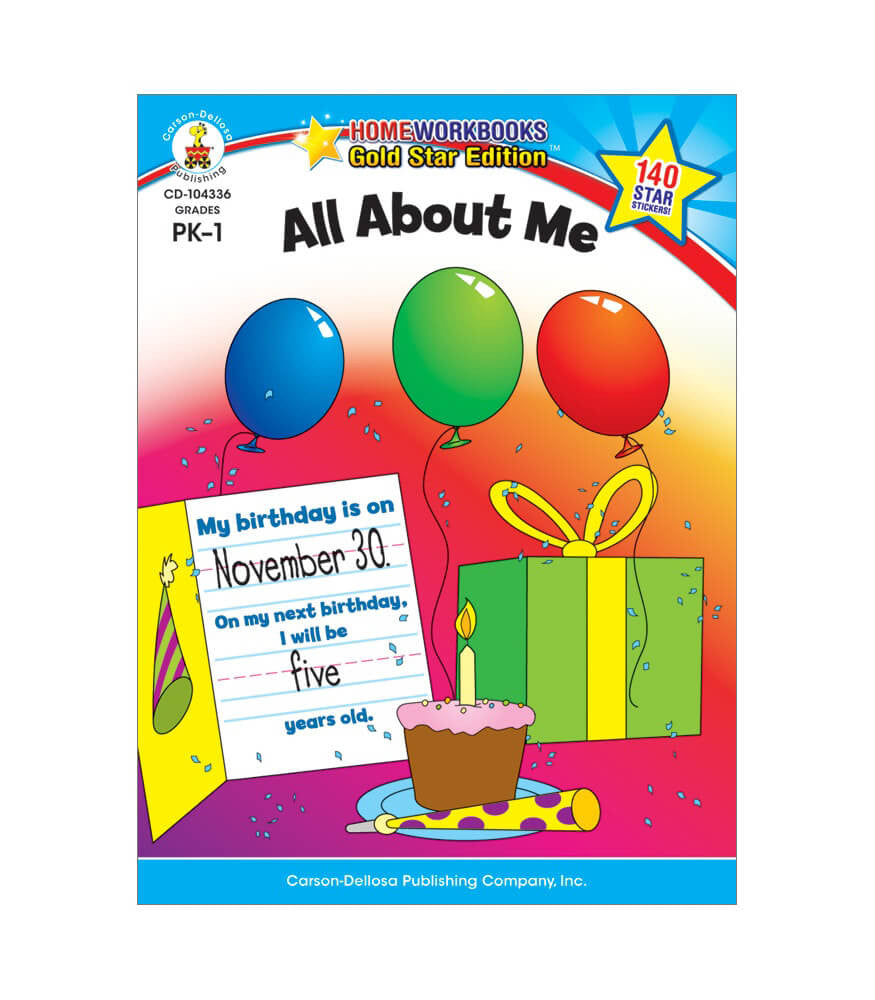 Home Workbooks All About Me Workbook